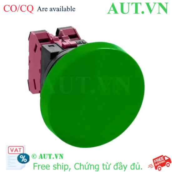 Ảnh của Nút nhấn nhả không đèn IDEC ABN402G D30 2NC (Xanh)