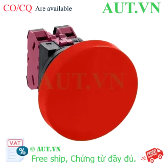 Ảnh của Nút nhấn nhả không đèn IDEC ABN402R D30 2NC (Đỏ)