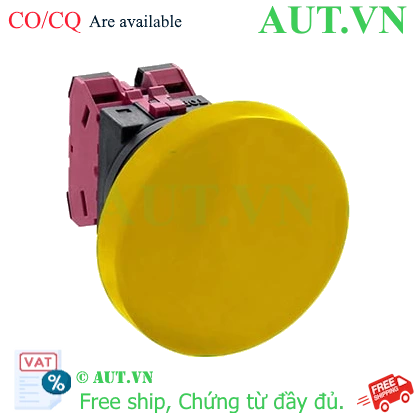 Ảnh của Nút nhấn nhả không đèn IDEC ABN402Y D30 2NC (Vàng)
