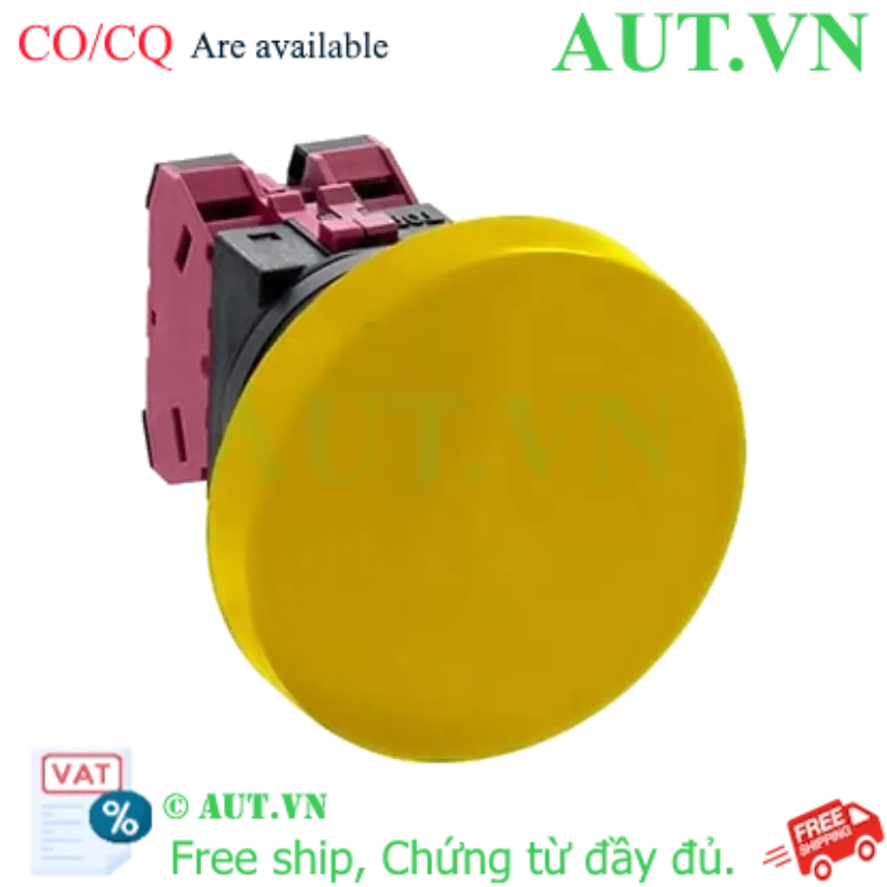 Ảnh của Nút nhấn nhả không đèn IDEC ABN402Y D30 2NC (Vàng)