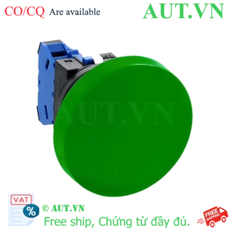 Ảnh của Nút nhấn nhả không đèn IDEC ABN410G D30 1NO (Xanh)