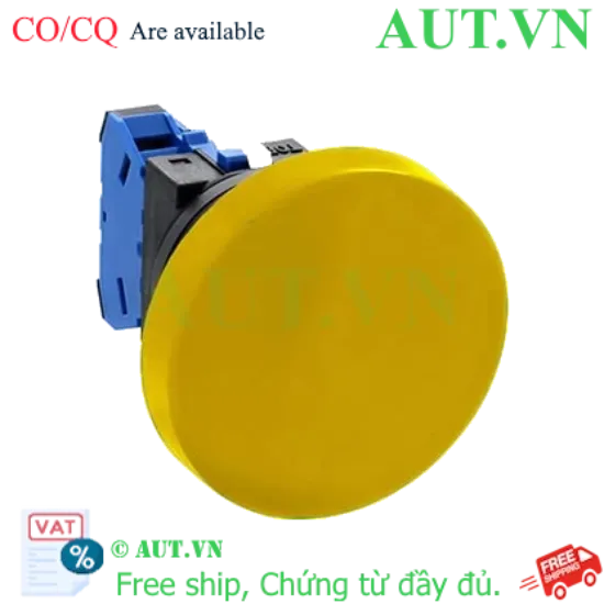 Ảnh của Nút nhấn nhả không đèn IDEC ABN410Y D30 1NO (Vàng)