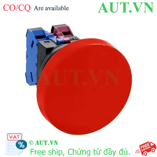 Ảnh của Nút nhấn nhả không đèn IDEC ABN411R D30 1NO+1NC (Đỏ)