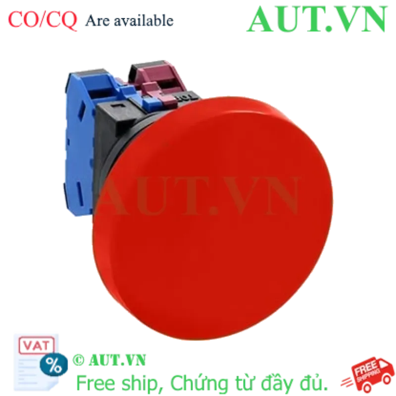 Ảnh của Nút nhấn nhả không đèn IDEC ABN411R D30 1NO+1NC (Đỏ)