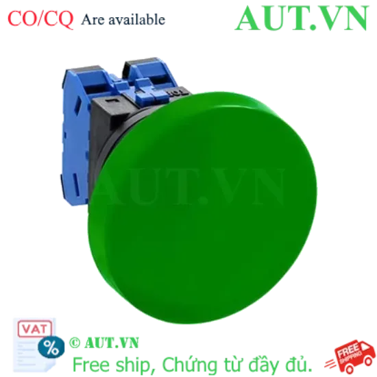 Ảnh của Nút nhấn nhả không đèn IDEC ABN420G D30 2NO (Xanh)
