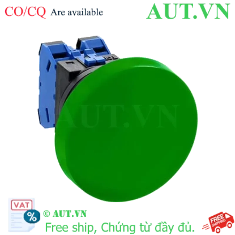 Ảnh của Nút nhấn nhả không đèn IDEC ABN420G D30 2NO (Xanh)