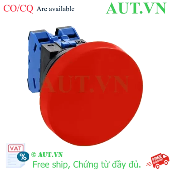 Ảnh của Nút nhấn nhả không đèn IDEC ABN420R D30 2NO (Đỏ)