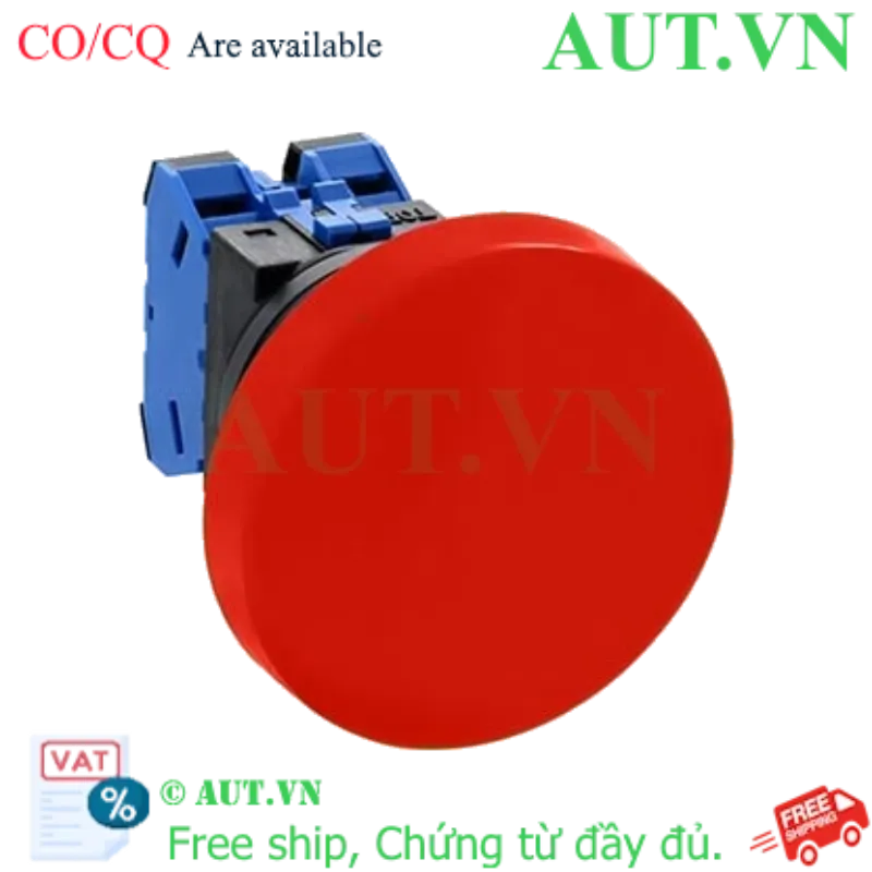 Ảnh của Nút nhấn nhả không đèn IDEC ABN420R D30 2NO (Đỏ)