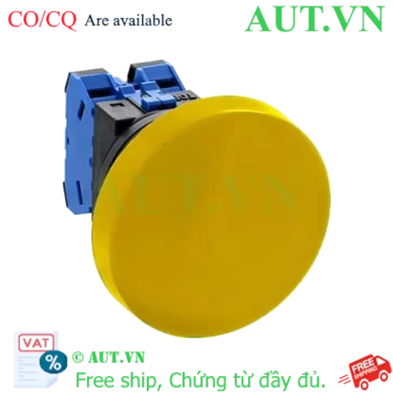 Ảnh của Nút nhấn nhả không đèn IDEC ABN420Y D30 2NO (Vàng)