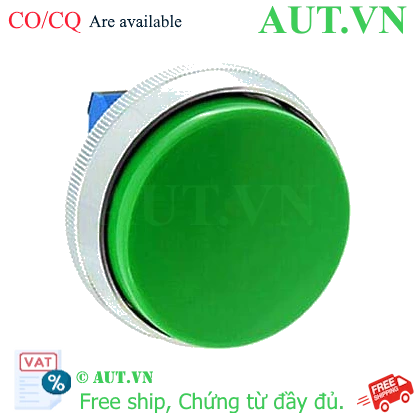 Ảnh của Nút nhấn nhả không đèn IDEC ABN4G10G D30 1NO (Xanh)