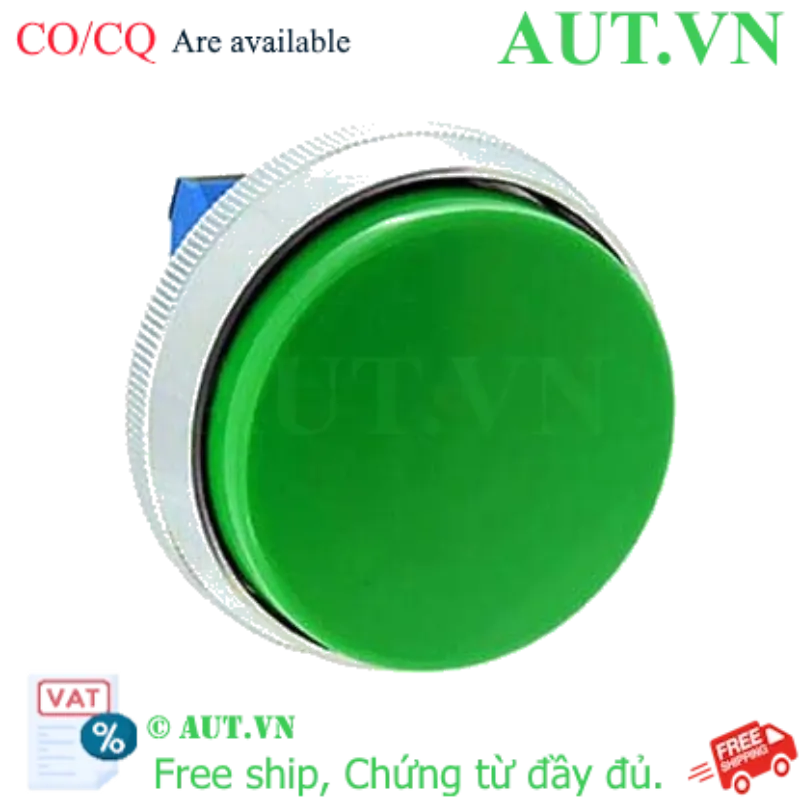 Ảnh của Nút nhấn nhả không đèn IDEC ABN4G20G D30 2NO (Xanh)