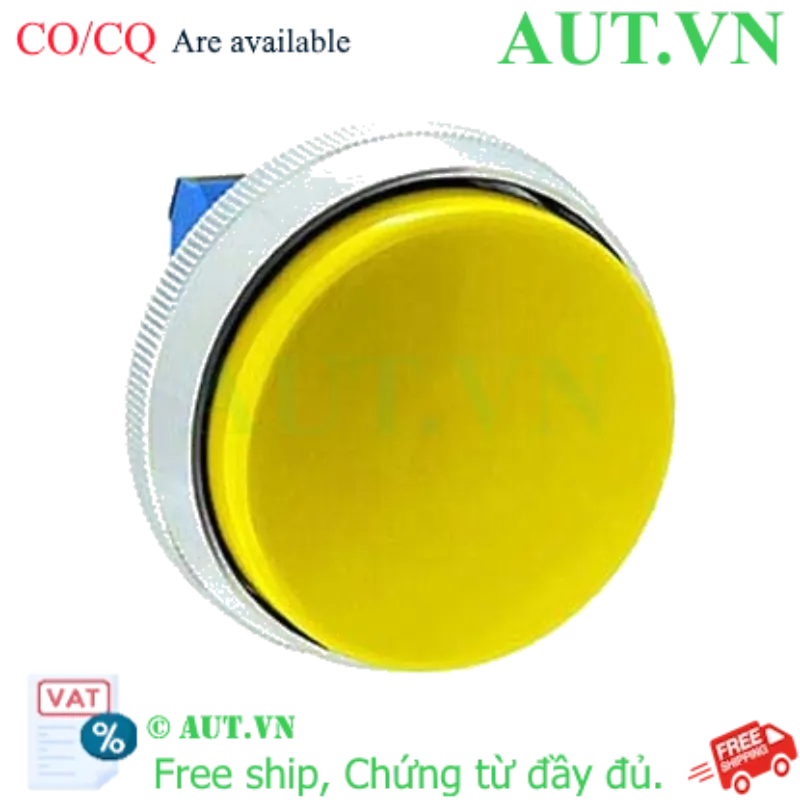 Ảnh của Nút nhấn nhả không đèn IDEC ABN4G20Y D30 2NO (Vàng)