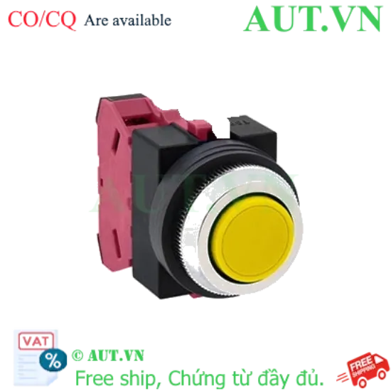 Ảnh của Nút nhấn nhả không đèn IDEC ABS101NY D25 1NC (Vàng)