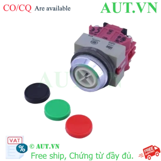 Ảnh của Nút nhấn nhả không đèn IDEC ABS102NB D25 2NC (Đen)