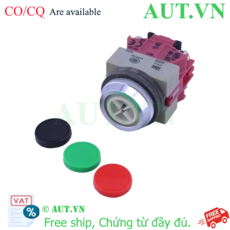 Ảnh của Nút nhấn nhả không đèn IDEC ABS102NR D25 2NC (Đỏ)