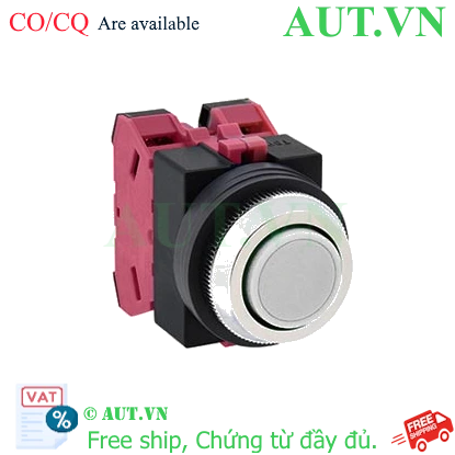 Ảnh của Nút nhấn nhả không đèn IDEC ABS102NW D25 2NC (Trắng)