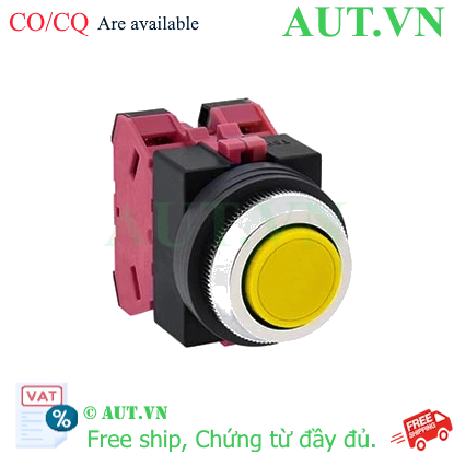 Ảnh của Nút nhấn nhả không đèn IDEC ABS102NY D25 2NC (Vàng)