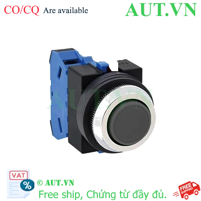 Ảnh của Nút nhấn nhả không đèn IDEC ABS110NB D25 1NO (Đen)