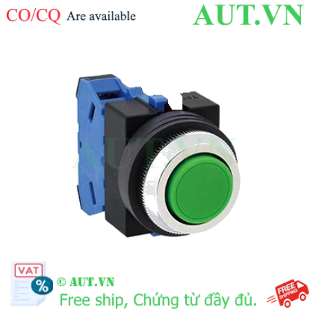 Ảnh của Nút nhấn nhả không đèn IDEC ABS110NG D25 1NO (Xanh)