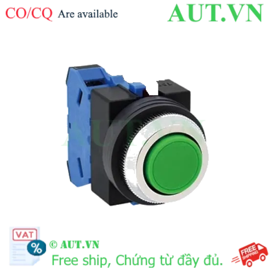 Ảnh của Nút nhấn nhả không đèn IDEC ABS110NG D25 1NO (Xanh)