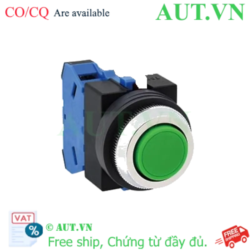Ảnh của Nút nhấn nhả không đèn IDEC ABS110NG D25 1NO (Xanh)