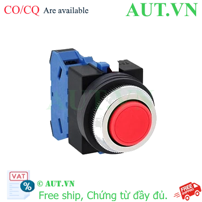 Ảnh của Nút nhấn nhả không đèn IDEC ABS110NR D25 1NO (Đỏ)