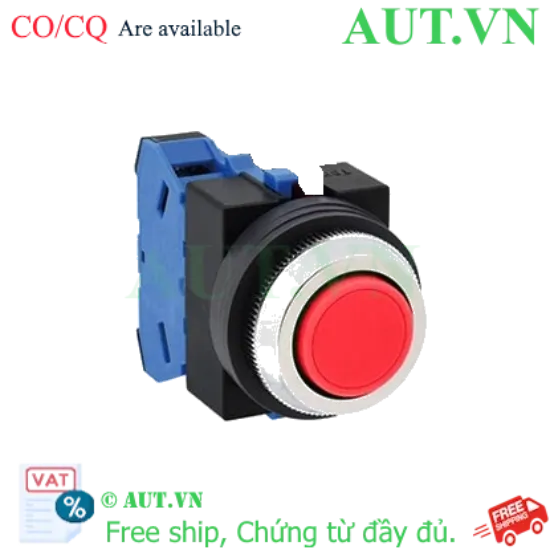 Ảnh của Nút nhấn nhả không đèn IDEC ABS110NR D25 1NO (Đỏ)