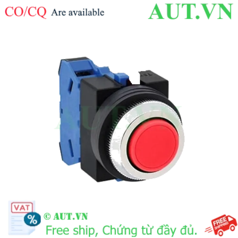 Ảnh của Nút nhấn nhả không đèn IDEC ABS110NR D25 1NO (Đỏ)