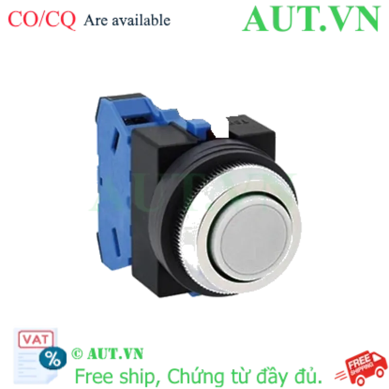 Ảnh của Nút nhấn nhả không đèn IDEC ABS110NW D25 1NO (Trắng)