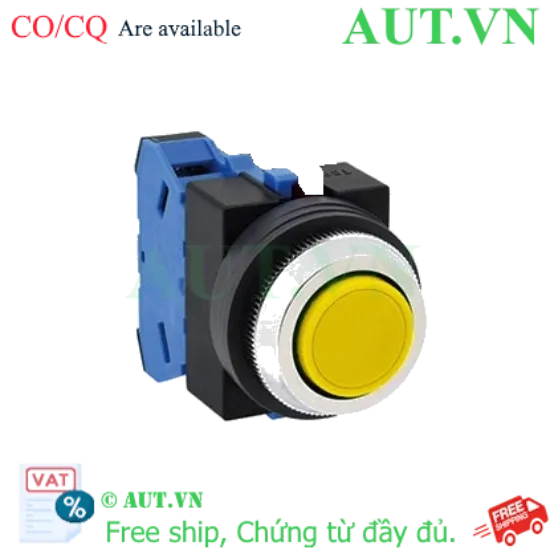 Ảnh của Nút nhấn nhả không đèn IDEC ABS110NY D25 1NO (Vàng)