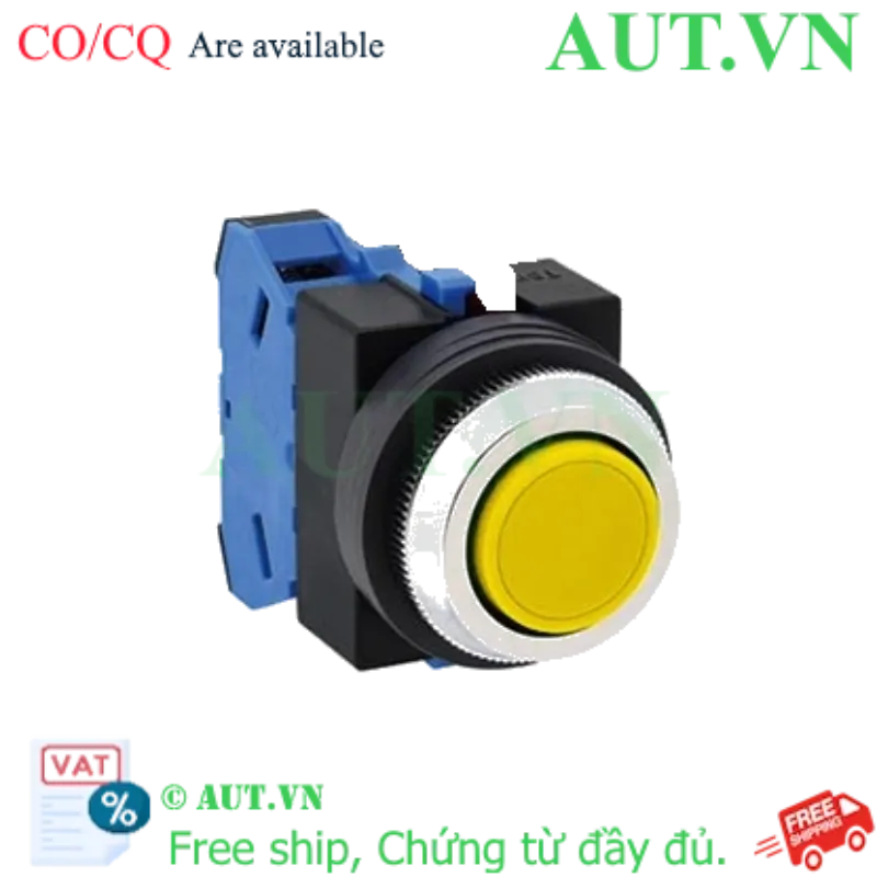 Ảnh của Nút nhấn nhả không đèn IDEC ABS110NY D25 1NO (Vàng)
