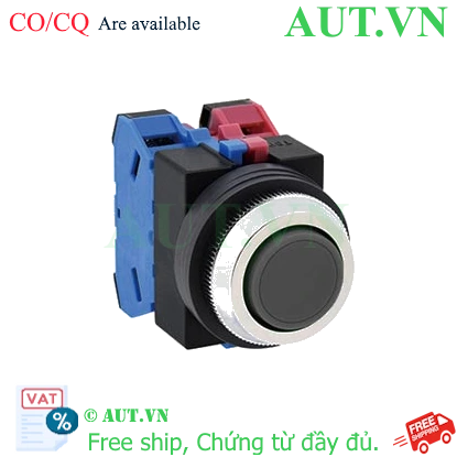 Ảnh của Nút nhấn nhả không đèn IDEC ABS111NB D25 1NO+1NC (Đen)