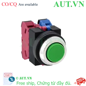Ảnh của Nút nhấn nhả không đèn IDEC ABS111NG D25 1NO+1NC (Xanh)