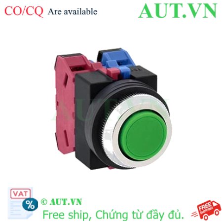 Ảnh của Nút nhấn nhả không đèn IDEC ABS111NG D25 1NO+1NC (Xanh)