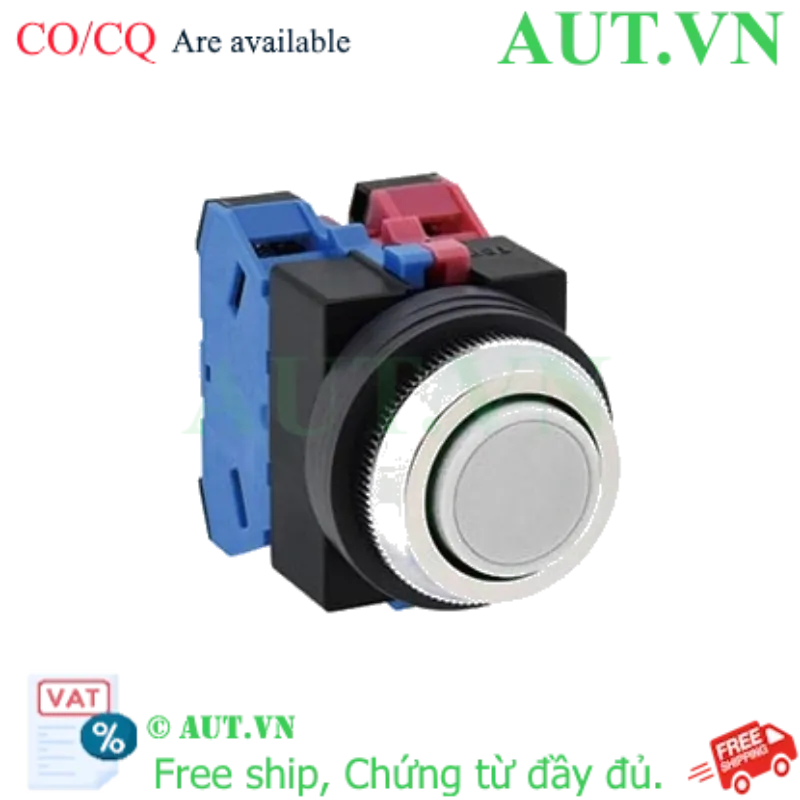 Ảnh của Nút nhấn nhả không đèn IDEC ABS111NW D25 1NO+1NC (Trắng)