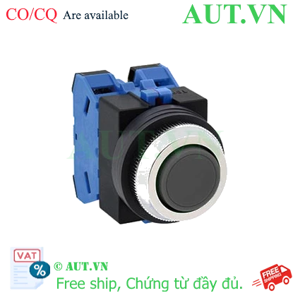 Ảnh của Nút nhấn nhả không đèn IDEC ABS120NB D25 2NO (Đen)