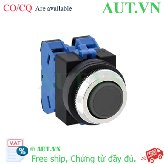 Ảnh của Nút nhấn nhả không đèn IDEC ABS120NB D25 2NO (Đen)