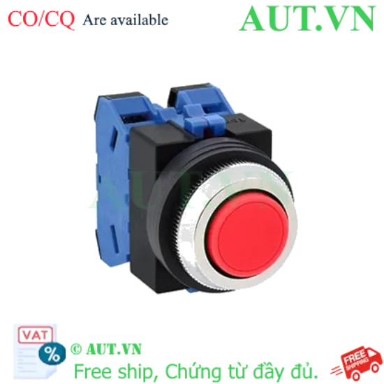 Ảnh của Nút nhấn nhả không đèn IDEC ABS120NR D25 2NO (Đỏ)