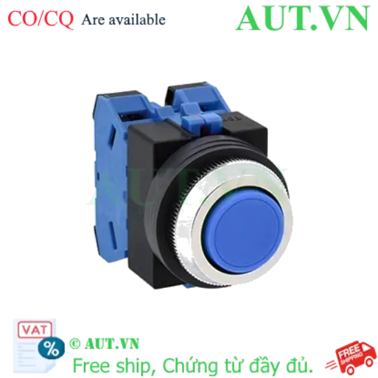 Ảnh của Nút nhấn nhả không đèn IDEC ABS120NS D25 2NO (Xanh)