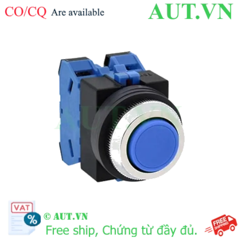 Ảnh của Nút nhấn nhả không đèn IDEC ABS120NS D25 2NO (Xanh)