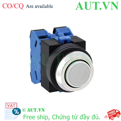Ảnh của Nút nhấn nhả không đèn IDEC ABS120NW D25 2NO (Trắng)