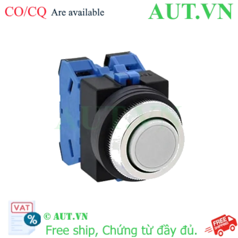 Ảnh của Nút nhấn nhả không đèn IDEC ABS120NW D25 2NO (Trắng)
