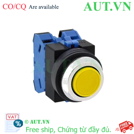 Ảnh của Nút nhấn nhả không đèn IDEC ABS120NY D25 2NO (Vàng)