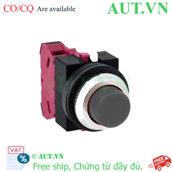 Ảnh của Nút nhấn nhả không đèn IDEC ABS201NB D25 1NC (Đen)