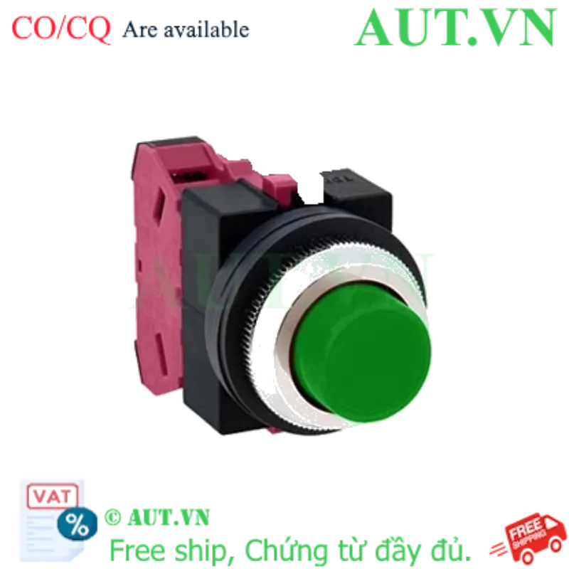 Ảnh của Nút nhấn nhả không đèn IDEC ABS201NG D25 1NC (Xanh)