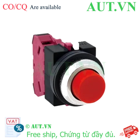 Ảnh của Nút nhấn nhả không đèn IDEC ABS201NR D25 1NC (Đỏ)