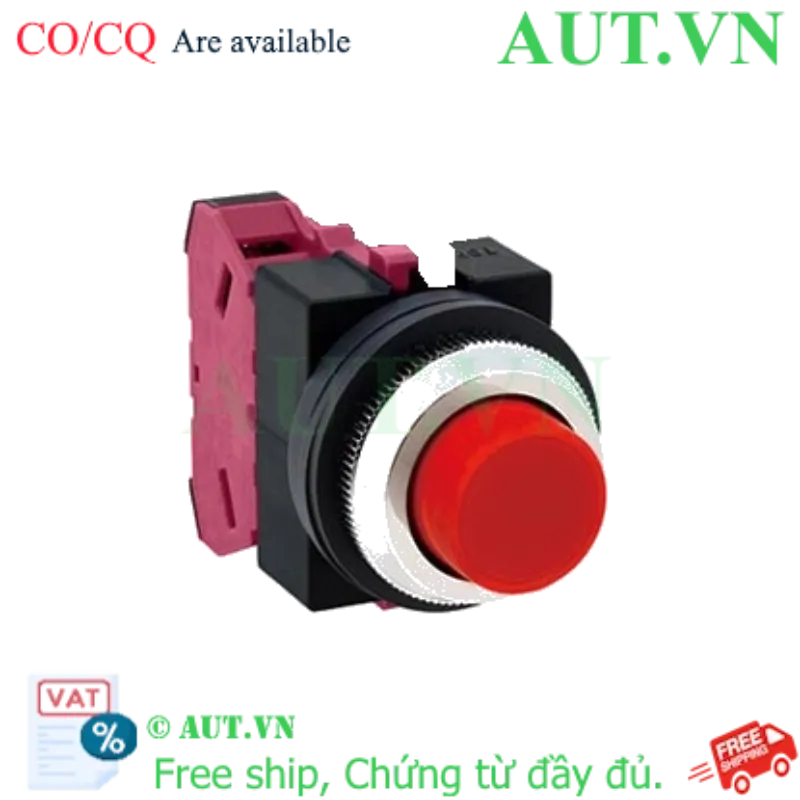 Ảnh của Nút nhấn nhả không đèn IDEC ABS201NR D25 1NC (Đỏ)