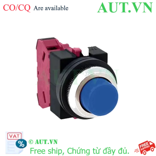 Ảnh của Nút nhấn nhả không đèn IDEC ABS201NS D25 1NC (Xanh)