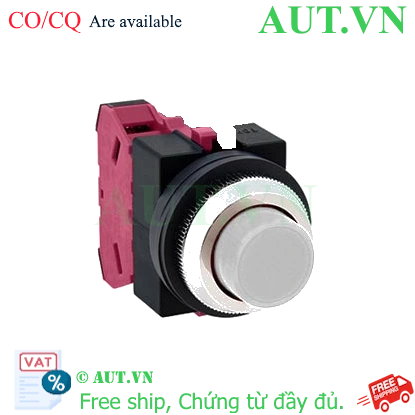 Ảnh của Nút nhấn nhả không đèn IDEC ABS201NW D25 1NC (Trắng)