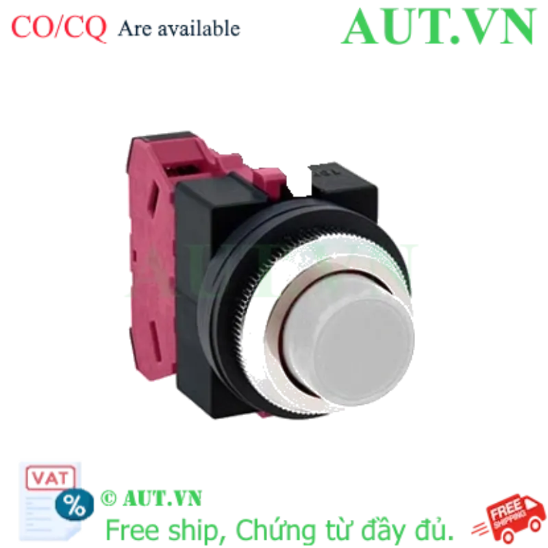 Ảnh của Nút nhấn nhả không đèn IDEC ABS201NW D25 1NC (Trắng)